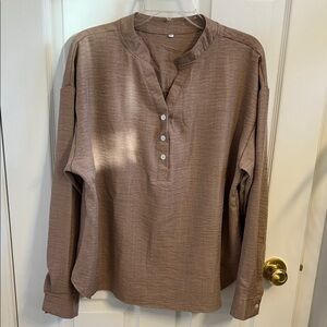 Women’s Brown Casual Shirt